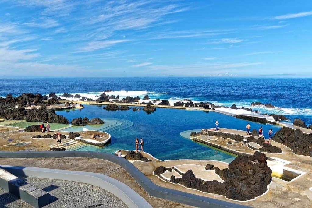 Willa Casa Mia, A Dream Spot With Heated Pool Arco da Calheta  Zewnętrze zdjęcie